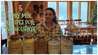 ❄️5 DRY MIX RECIPES TO STOCK YOUR PANTRY WITH FOR A STRESS FREE HOLIDAY SEASON  SAVE TIME amp MONEY❄️ [upl. by Anabel]