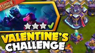 Easily 3 Star the Valentines Day Challenge Clash of Clans [upl. by Blight]