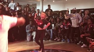 Princess Tchozn CRUSHES Preselection Round  EBS Krump Championship ‘16 [upl. by Ronnica]