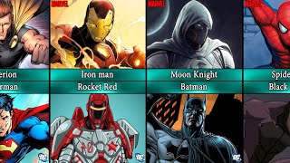 Marvel vs DC  Copycats Characters  Part 1 [upl. by Seow360]