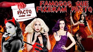 FAMOSOS QUE FIZERAM PACTO POR FAMA [upl. by Nref]