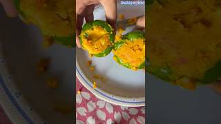 Bharwa Shimla mirch Shimla mirch recipe  sabji [upl. by Ardnasil439]