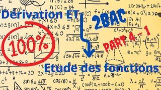 Part 4  Étude des Fonctions Numériques 1 دراسة دالة عددية [upl. by Yrrab]