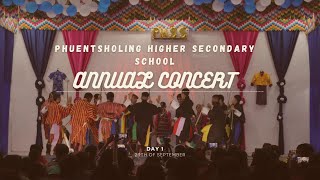 SCHOOL ANNUAL CONCERT  PHUENTSHOLING HIGHER SECONDARY SCHOOL [upl. by Stuart]