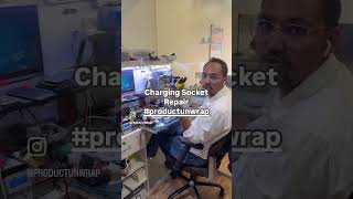 Damaged TypeC charging socket We fixed it💻LaptopRepair ThinkPad ChargingFix TechTips [upl. by Lorianne]