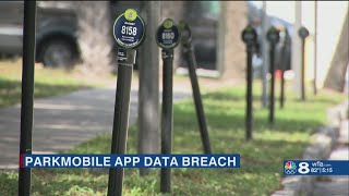 ParkMobile warns of app hack information compromised [upl. by Maryanna582]