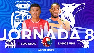 La Previa  Real Sociedad vs Lobos UPNFM  jornada 8 [upl. by Nevuer]