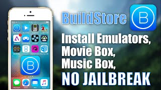 BuildStore Install Emulators Movie Box NO JAILBREAK on iOS 931 [upl. by Lamraj896]