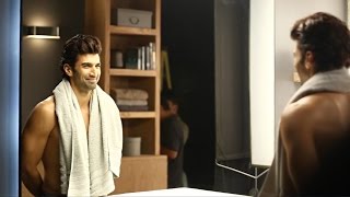 Aditya Roy Kapoors New Avatar  Making of the Set Wet Ad Film [upl. by Yelrak590]