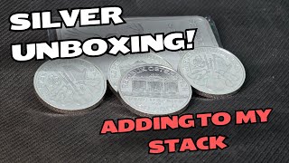 Silver Unboxing HOW Im Adding to My Stack [upl. by Jehu]