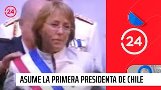 Asume Presidenta de Chile  24 Horas TVN Chile [upl. by Drobman]