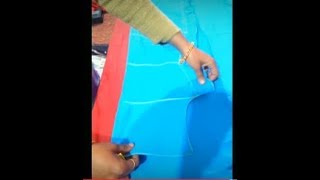 कोलर वाले सूट की cutting आसानी से कैसे करेhow to cut a coller suit in a easy way [upl. by Akim]