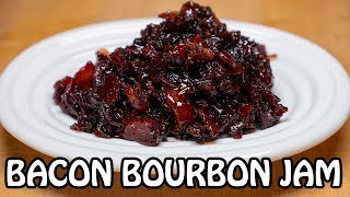 How to make delicious Bourbon Bacon Jam  4K [upl. by Helsa348]