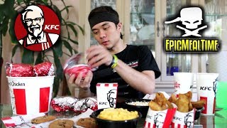 The Challenge EPIC MEAL TIME Failed KFC Full Menu [upl. by Annoyi]