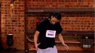 SYTYCD S09E01  Hampton Williams Exorcist Style Full Audition [upl. by Zedecrem]