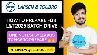 LampT interview experience  LampT online test syllabus exam pattern  coding questions  larsentoubro [upl. by Aikyt]