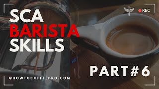 Part 6  SCA Barista Foundation  Grinding Dosing Distributing [upl. by Poll]