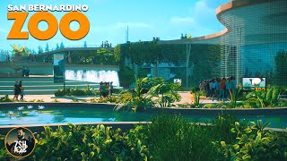 Building a Water Terrace for Cranes in Franchise Mode  San Bernardino Zoo  Planet Zoo [upl. by Varin]