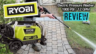 RYOBI 1900 PSI Pressure Washer REVIEW  What cant it do 2022 [upl. by Sitrik]