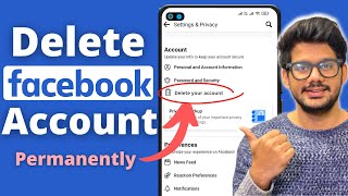 How to delete facebook account permanently 2022 [upl. by Narod]