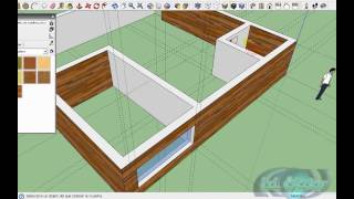 tutorial Basico de herramientas de google sketchup en español 22 [upl. by Lightfoot]