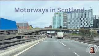 Motorways in Scotland Travel through the Earth Historical buildings placesattractions [upl. by Ytinirt747]