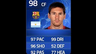 FIFA 14 TOTY MESSI 98 Player Review amp In Game Stats Ultimate Team [upl. by Thevenot446]