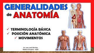 🥇 GENERALIDADES DE ANATOMÍA  Posición Anatómica Terminología Anatómica ¡Fácil y Sencillo [upl. by Celio]