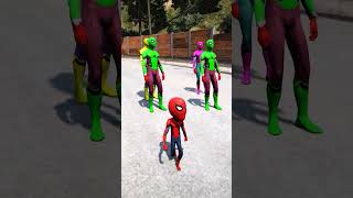 SPIDERMAN SAVED ELEPHANT FROM HIS SPIDEYCAR shortsfeed gta gta5 [upl. by Laughlin]