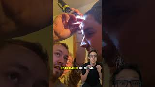 Retirando Metal da Testa com Imã 😱🧲medcina medico enfermagem saude enfermeiro enfermagem ima [upl. by Letisha880]