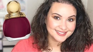 DIOR NAIL POLISH REVIEW  AUDACE  HOLIDAY 2018 [upl. by Annaillil]