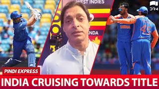 India Cruising Towards Title  T20WorldCup  AFGvIND  Shoaib Akhtar [upl. by Schlicher]