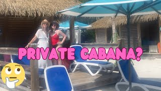 Perfect Day at CocoCay Our Private Cabana Experience Is it Worth It [upl. by Melleta]