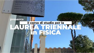 Laurea Triennale in Fisica Universita di Pisa [upl. by Russia]