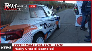 RALLY DREAMER NEWS 301123  1° Rally Città di Scandicci e i rally della settimana [upl. by Areyk]