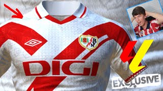 EQUIPACIÓN del RAYO VALLECANO para la TEMPORADA 20242025 [upl. by Atnom189]