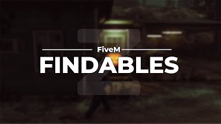 FiveM Findables FREE All Framework [upl. by Noletta152]