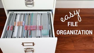 HOW TO ORGANIZE YOUR FILES [upl. by Jessamine976]