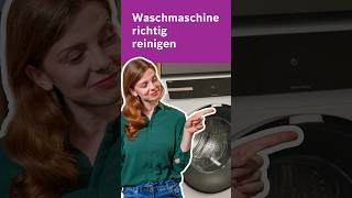 Tipps zur Reinigung So säuberst du deine Bosch Waschmaschine richtig 🧼😍 [upl. by Nimar]