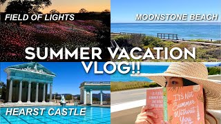 SUMMER VACATION VLOG 🏝☀️  Hearst Castle Sensorio Cal Poly and more [upl. by Ilonka515]