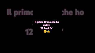 studiorecord inediti Uno dei Primi brani che ho scritto 12 anni fa ✍️🤭❤️ [upl. by Heshum]