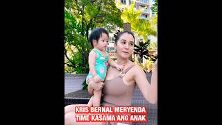 ANG LAKI NA NG BABY NI KRIS BERNAL SINGKIT NA SINGKIT TALAGA♥️krisbernal actress viral [upl. by Hagar]