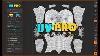 Mastering UV Unwrapping with UVPro ZBrush Plugin  Long Version [upl. by Iggep]