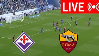 🔴In Diretta  Fiorentina vs Roma  Serie A 2425  Partita in diretta oggi [upl. by Las882]