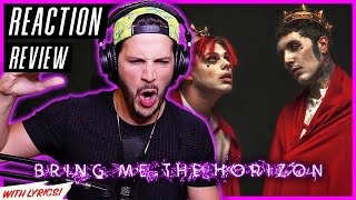 MAKING ROCK RELEVANT AGAIN Bring Me The Horizon quotObeyquot w Lyrics Ft YUNGBLUD  REACTION  REVIEW [upl. by Anel]