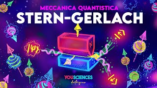 LEsperimento di STERNGERLACH mostra che gli ELETTRONI sono delle piccole TROTTOLE Quantistiche [upl. by Nedi]