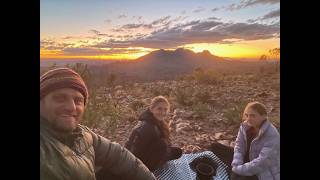 Larapinta Trail  Video of 14 Days in 8 Mins [upl. by Elfrida850]