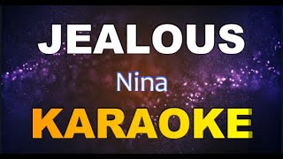 Jealous  KARAOKE  NINA [upl. by Acissej]