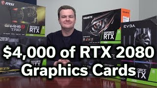 4000 of NVidia RTX 2080 Graphics Cards  Detailed Unboxing amp Overview [upl. by Yroc215]