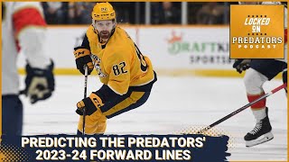 Predators Add Denis Gurianov What Will the 202324 Forward Lines Look Like [upl. by Morgen]